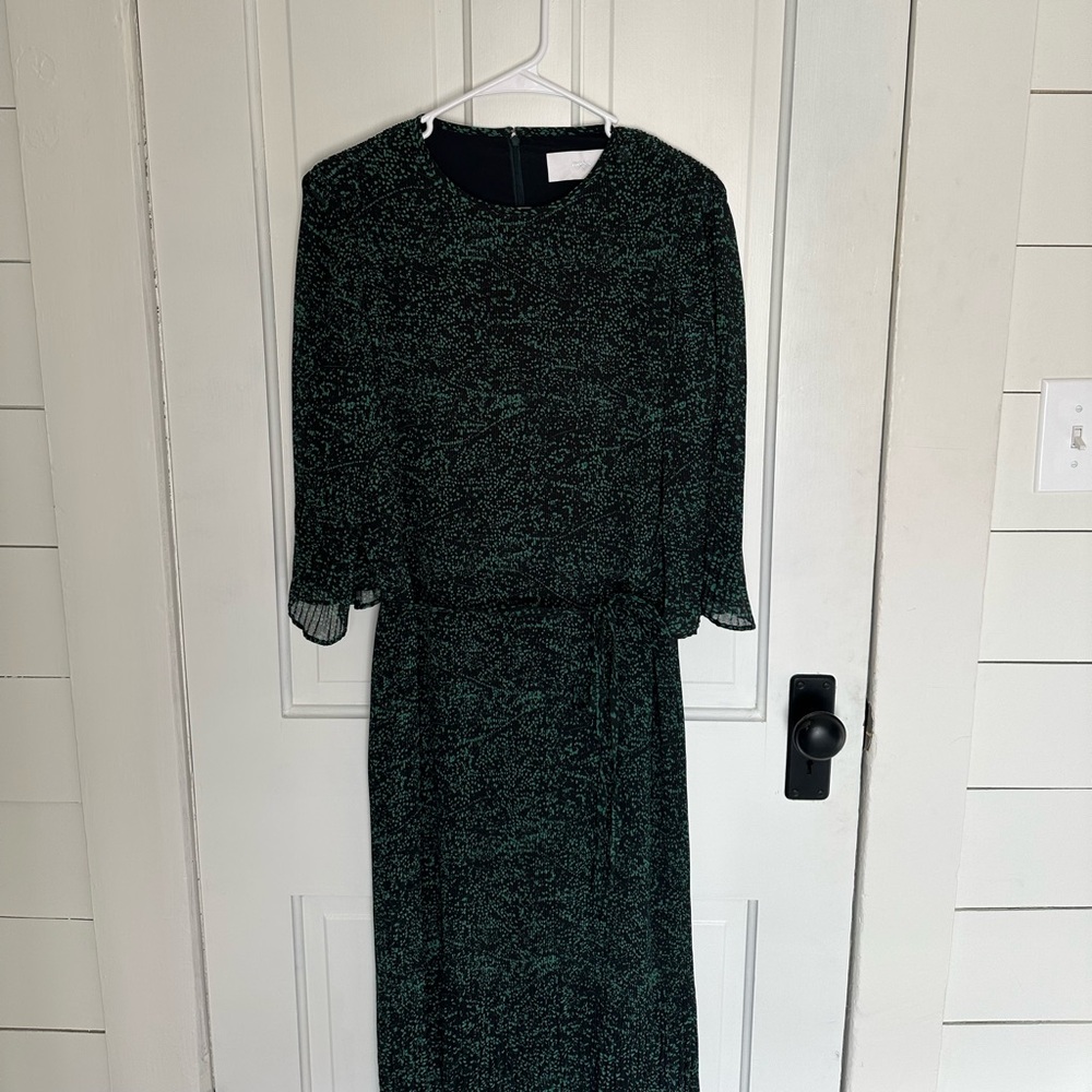 Hugo Boss Printed Midi Dress